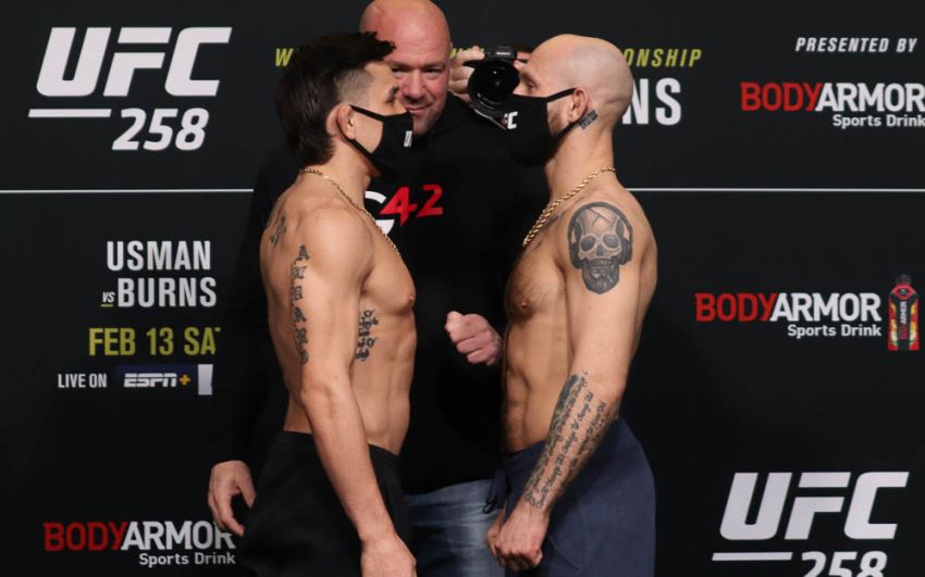 Видео боя Брайан Келлехер - Рики Симон UFC 258