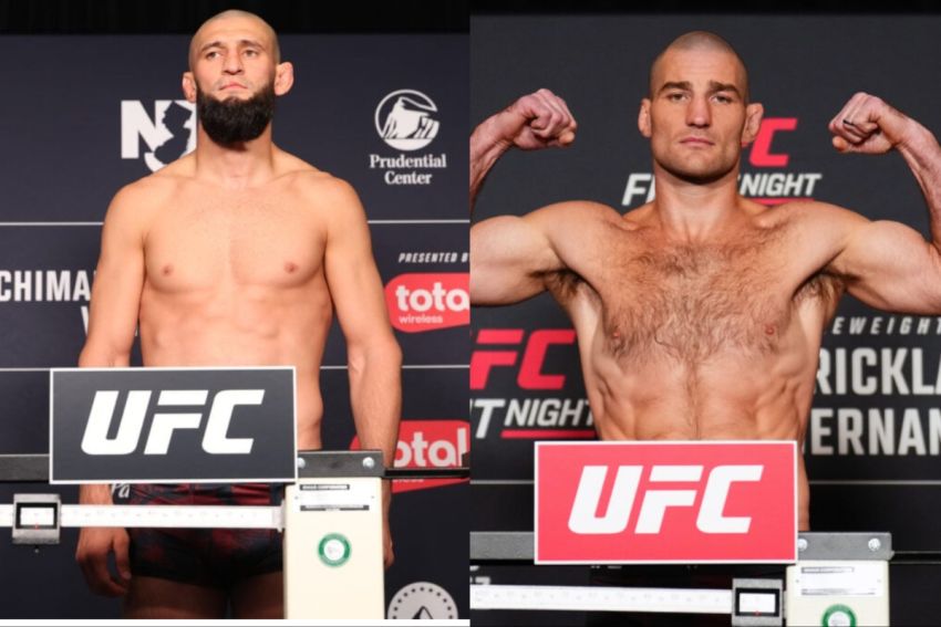Результаты взвешивания турнира UFC 328