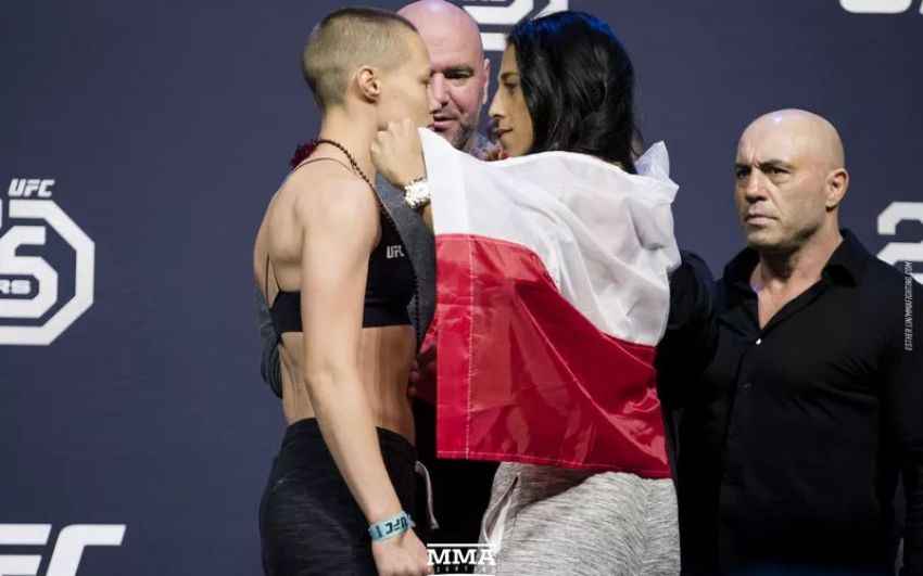 Видео боя Роуз Намаюнас - Джоанна Енджейчик 2 UFC 223