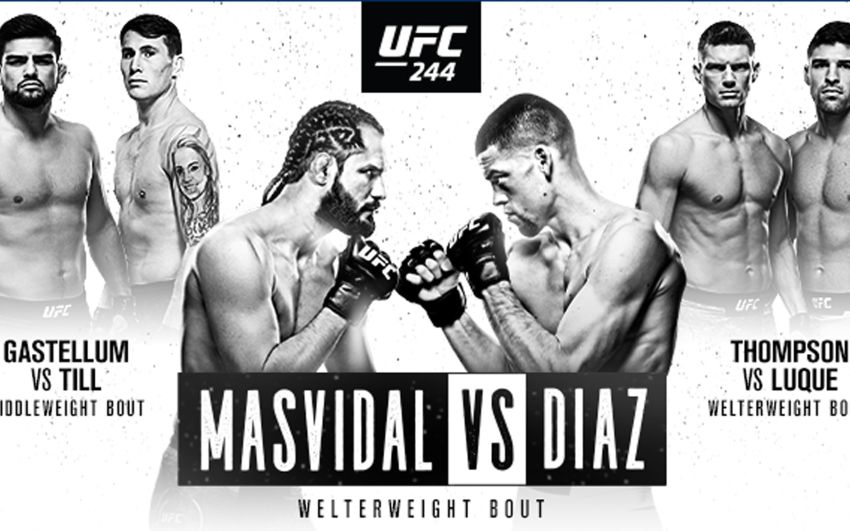 Где смотреть UFC 244: Хорхе Масвидаль - Нейт Диас