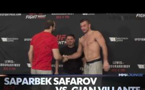 Официальное взвешивание UFC Fight Night 102