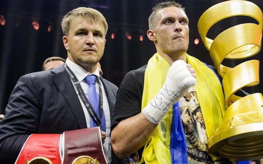 Эгис Климас раскрыл подробности контракта Усика с K2 Promotions