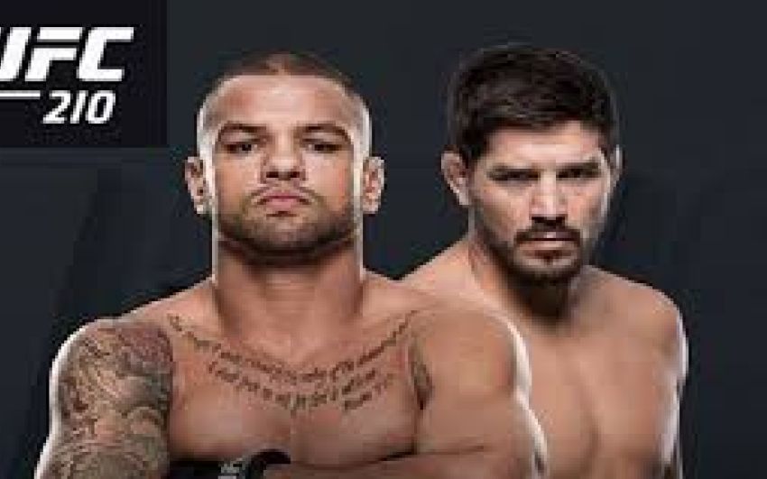 Видео боя Тиаго Алвес - Патрик Коте UFC 210