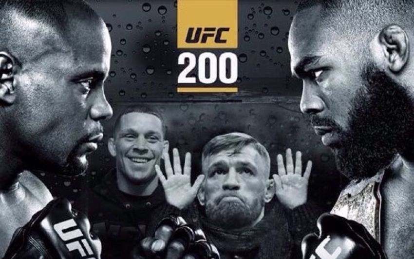 Фанатский постер к турниру UFC 200