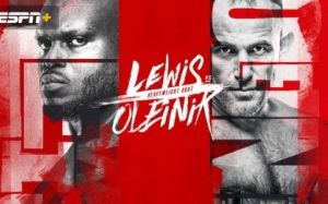 Файткард турнира UFC on ESPN+ 32: Алексей Олейник - Деррик Льюис
