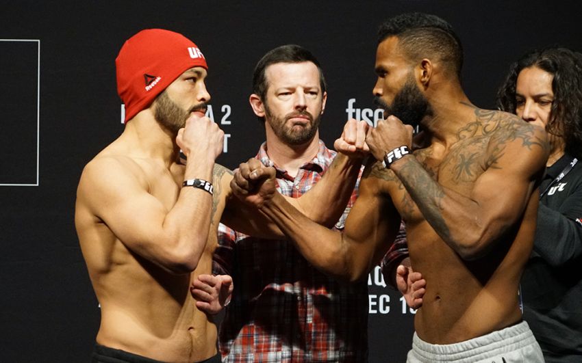 Видео боя Дэн Айг - Джордан Гриффин UFC on FOX 31