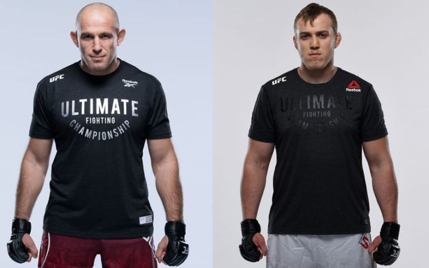 Алексей Олейник и Сергей Спивак проведут бой на UFC на ESPN 25