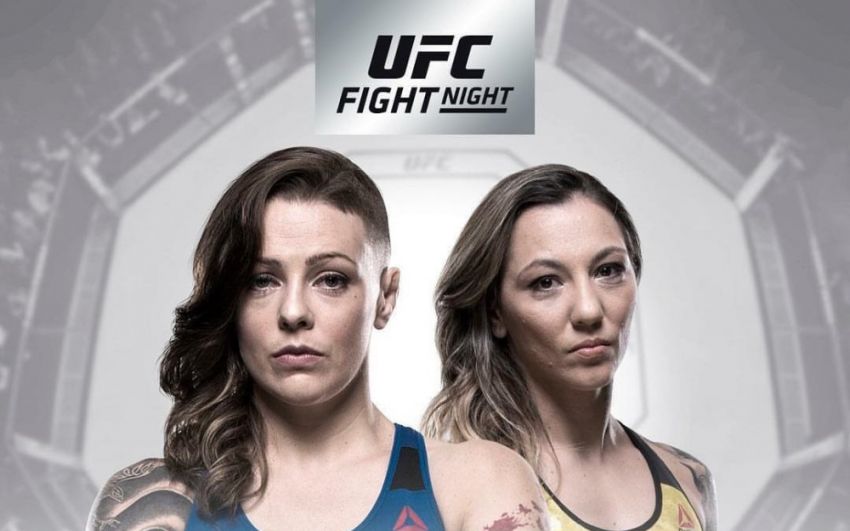 Видео боя Джоанн Колдервуд - Калиндра Фария UFC Fight Night 135