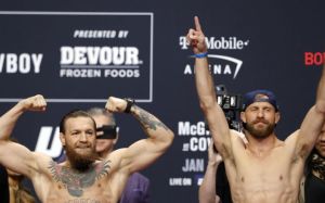 Прямая трансляция взвешивания турнира UFC 246: Конор МакГрегор - Дональд Серроне