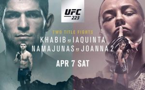 Видео боев турнира UFC 223