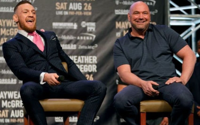 Дана Уайт обещает исчезнуть на яхте МакГрегора после UFC 254