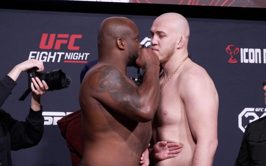 Результаты взвешивания UFC Fight Night 218