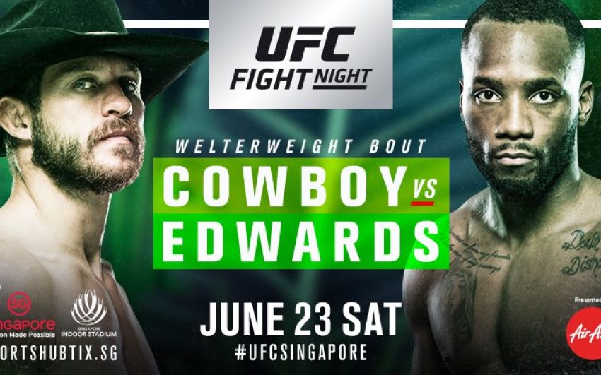 Файткард турнира UFC Fight Night 132: Серроне - Эдвардс