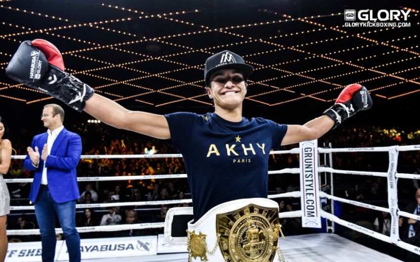 Анисса Мексен защитила титул против Софии Олофссон на Glory 66