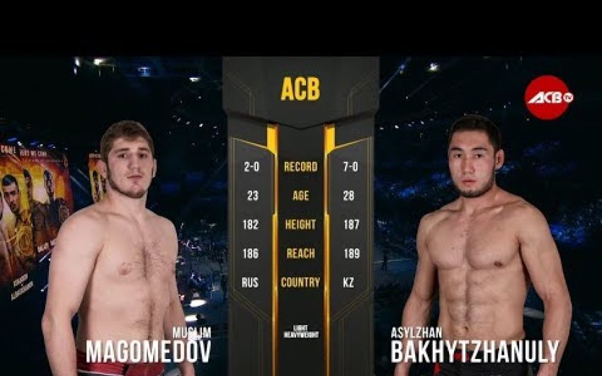 Видео боя Муслим Магомедов - Асылжан Бакытжанулы ACB 86