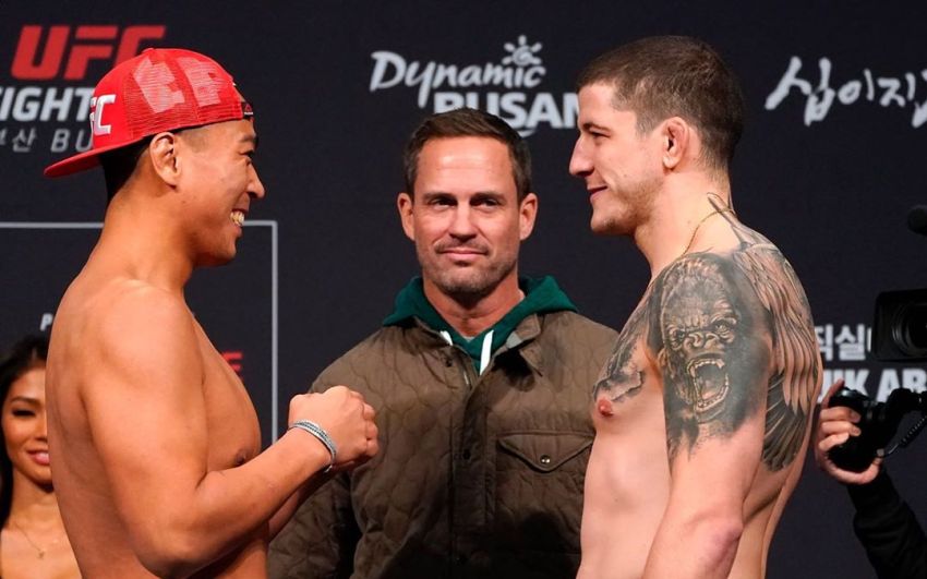 Видео боя Марк Андре-Барио - Юн Ёнг Парк UFC Fight Night 165