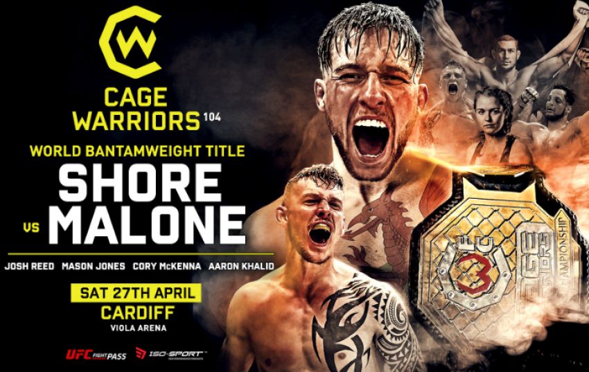 Прямая трансляция Cage Warriors 104: Джек Шор - Скотт Мэлоун