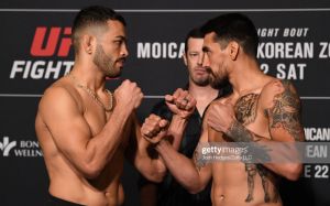 Видео боя Дэн Идж - Кевин Агиллар UFC Fight Night 154 