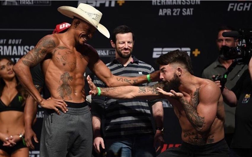Видео боя Алекс Оливейра - Майк Перри UFC Fight Night 150