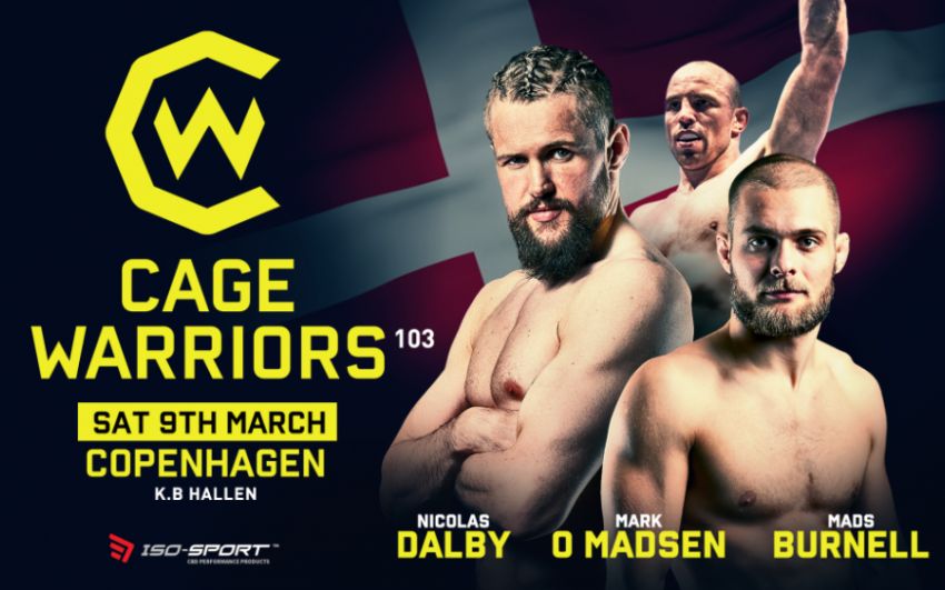 Прямая трансляция Cage Warriors 103: Николас Долби - Алекс Лохор