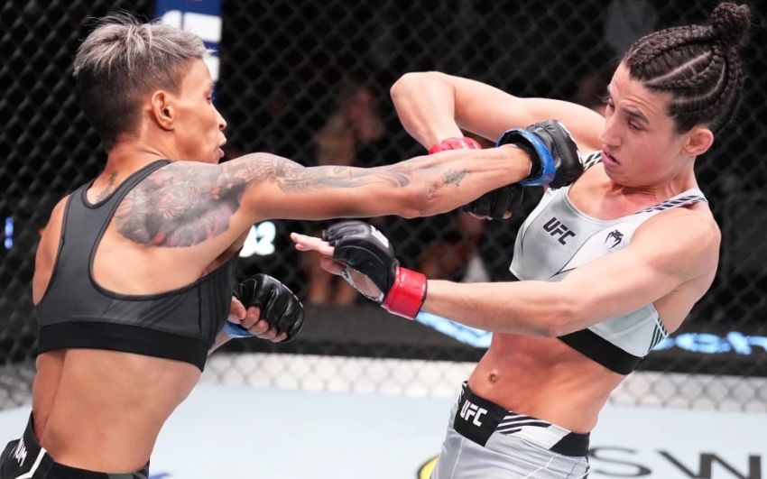 Аманда Лемос досрочно остановила Марину Родригес на UFC Fight Night 214