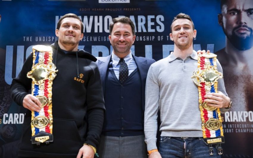 Александр Усик и Каллум Смит могут возглавить шоу Matchroom Boxing в Чикаго