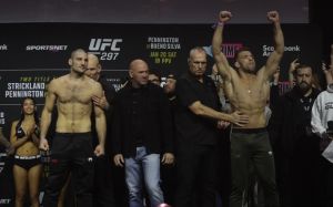 Результаты взвешивания турнира UFC 297