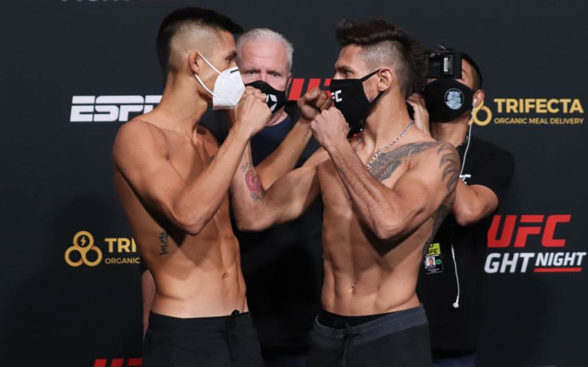 Видео боя Мартин Дэй - Андерсон дос Сантос UFC on ESPN 18
