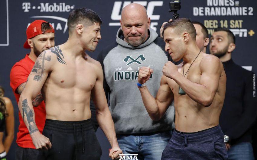 Видео боя Кай Кара-Франс - Брэндон Морено UFC 245
