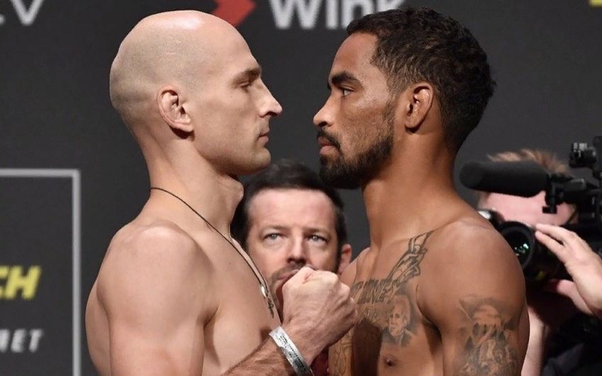 Видео боя Рузвельт Робертс - Александр Яковлев UFC Fight Night 163