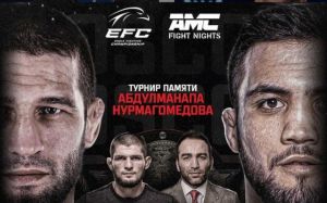 Видео боя Шейх-Ахмат Токаев – Шахзод Абдурахмонов EFC 41