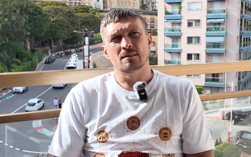 Александр Усик - о реванше с Фьюри: "Готовим для нашего друга конфеты, торты"