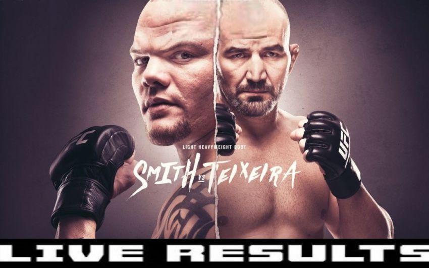Результаты турнира UFC Fight Night 171: Энтони Смит – Гловер Тейшейра