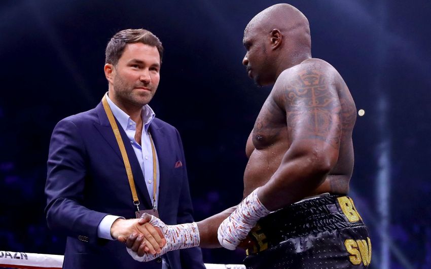Фрэнк Уоррен прокомментировал суд Диллиана Уайт и WBC: "Сперва он должен задать вопрос своему промоутеру"