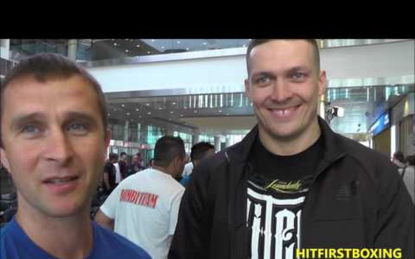 Интервью Александра Усика для ''HitFirstBoxing'
