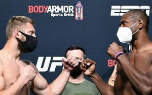 Видео боя Марчин Прачнио - Майк Родригес UFC on ESPN 15