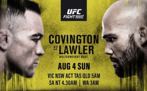 Файткард турнира UFC on ESPN 5: Колби Ковингтон - Робби Лоулер
