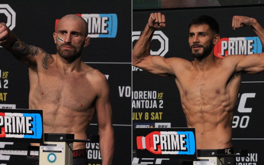 Результаты взвешивания UFC 290
