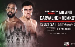 Результаты взвешивания участников турнира Bellator 230 и Bellator Milan: Рафаэль Карвальо - Вадим Немков