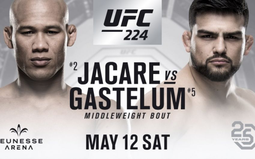 Видео боя Роналдо Соуза - Келвин Гастелум UFC 224