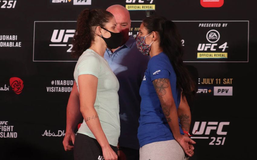 Видео боя Ванесса Мело - Кэрол Роса UFC 251