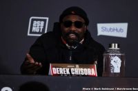 Дерек Чисора: "Тайсон Фьюри, с которым я боксировал, был мошенником"