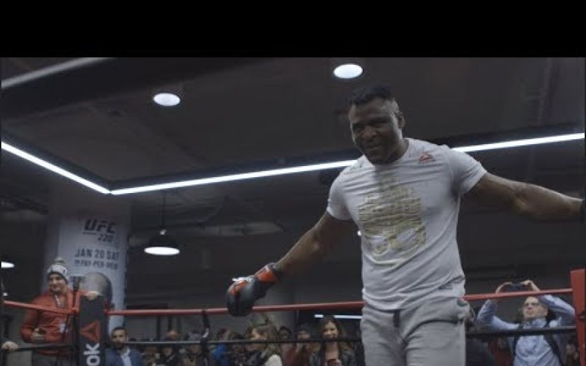 Открытая тренировка перед UFC 220: Кормье - Оздемир, Миочич - Нганну