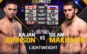 Видео боя Ислам Махачев - Каян Джонсон UFC on FOX 30