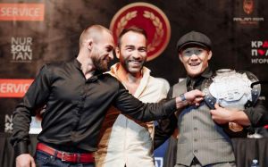 Видео боя Али Багаутинов - Жалгас Жумагулов Fight Nights Global 95