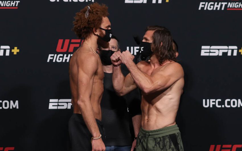 Видео боя Александр Муньос - Луис Пена UFC on ESPN 22