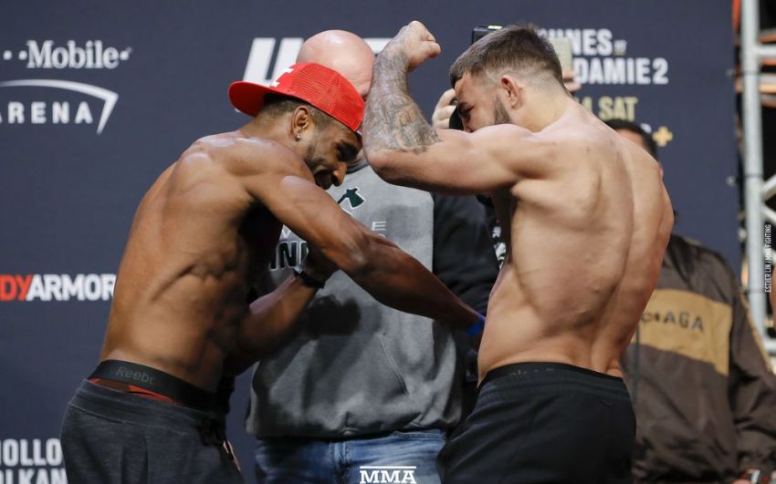 Видео боя Джефф Нил - Майк Перри UFC 245
