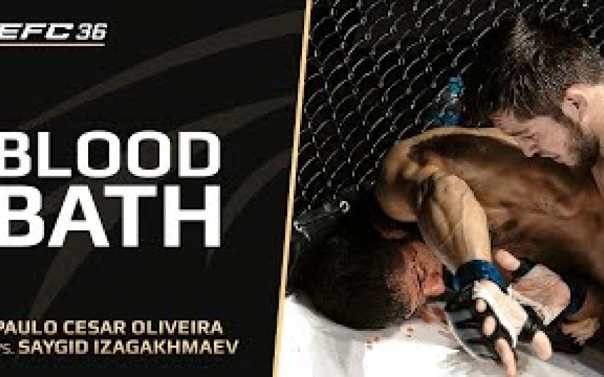 Видео боя Сайгид Изагахмаев – Пауло Сезар Оливейра EFC 36