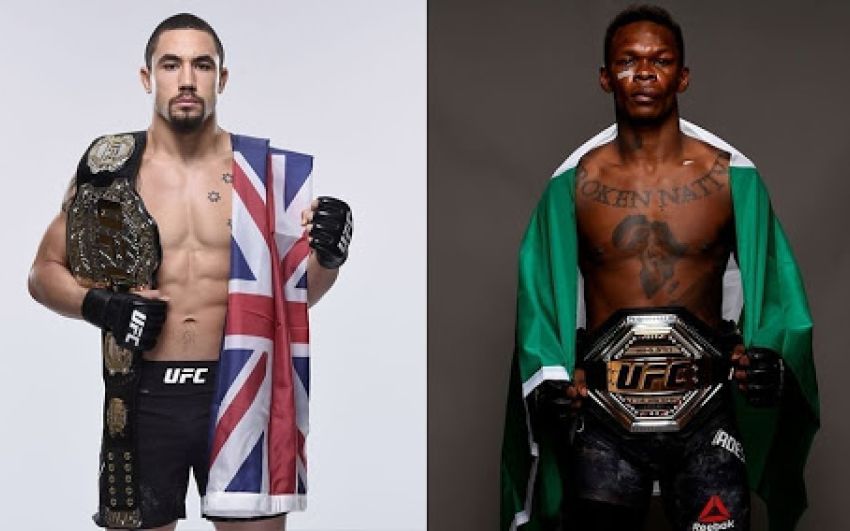 Прямая трансляция UFC 243: Роберт Уиттакер - Исраэль Адесанья