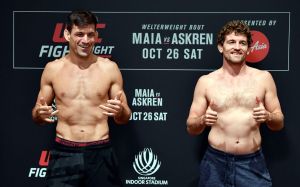 Видео боя Бен Аскрен - Демиан Майя UFC Fight Night 162